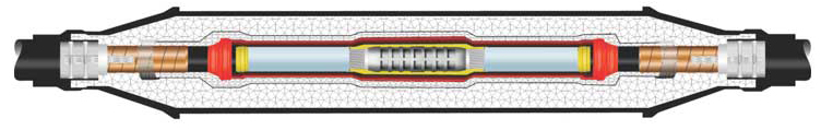 Heat Shrink Straight Through Joint upto 36 kV (for 1 Core XLPE/EPR Insulated Cable)