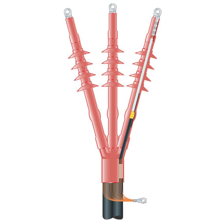 Heat Shrink Terminations upto 36 kV For 3 Core XLPE/EPR Insulated Cable