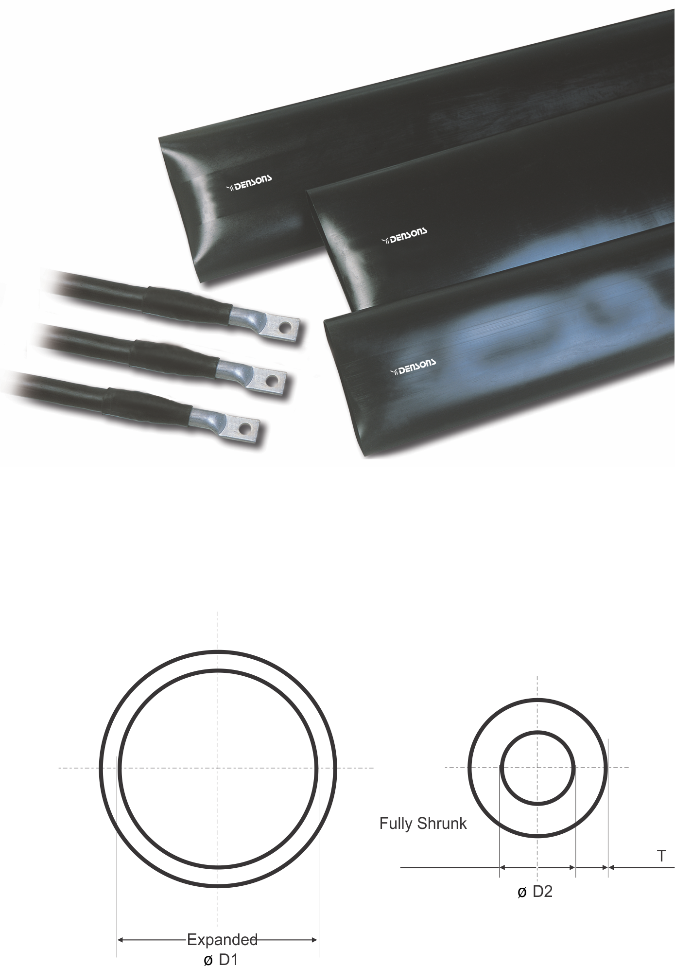 Heat Shrinkable Medium Wall Insulating Tubing