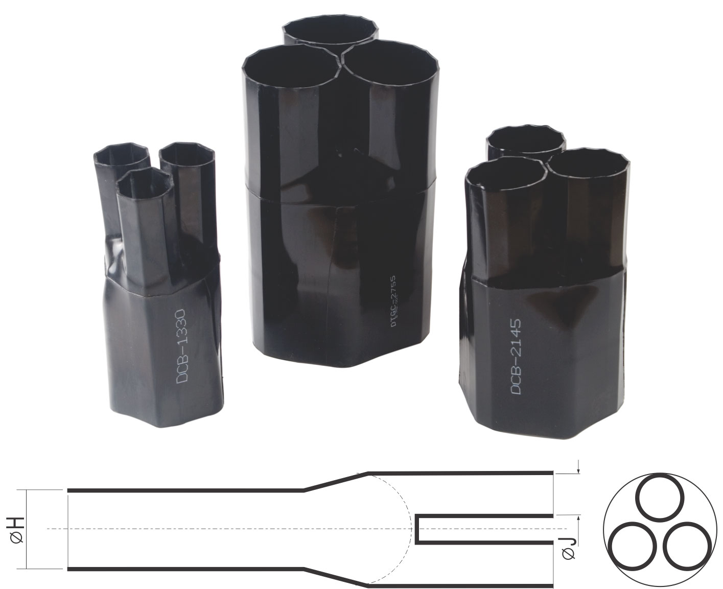 Heat Shrinkable Semi Conductive Breakout