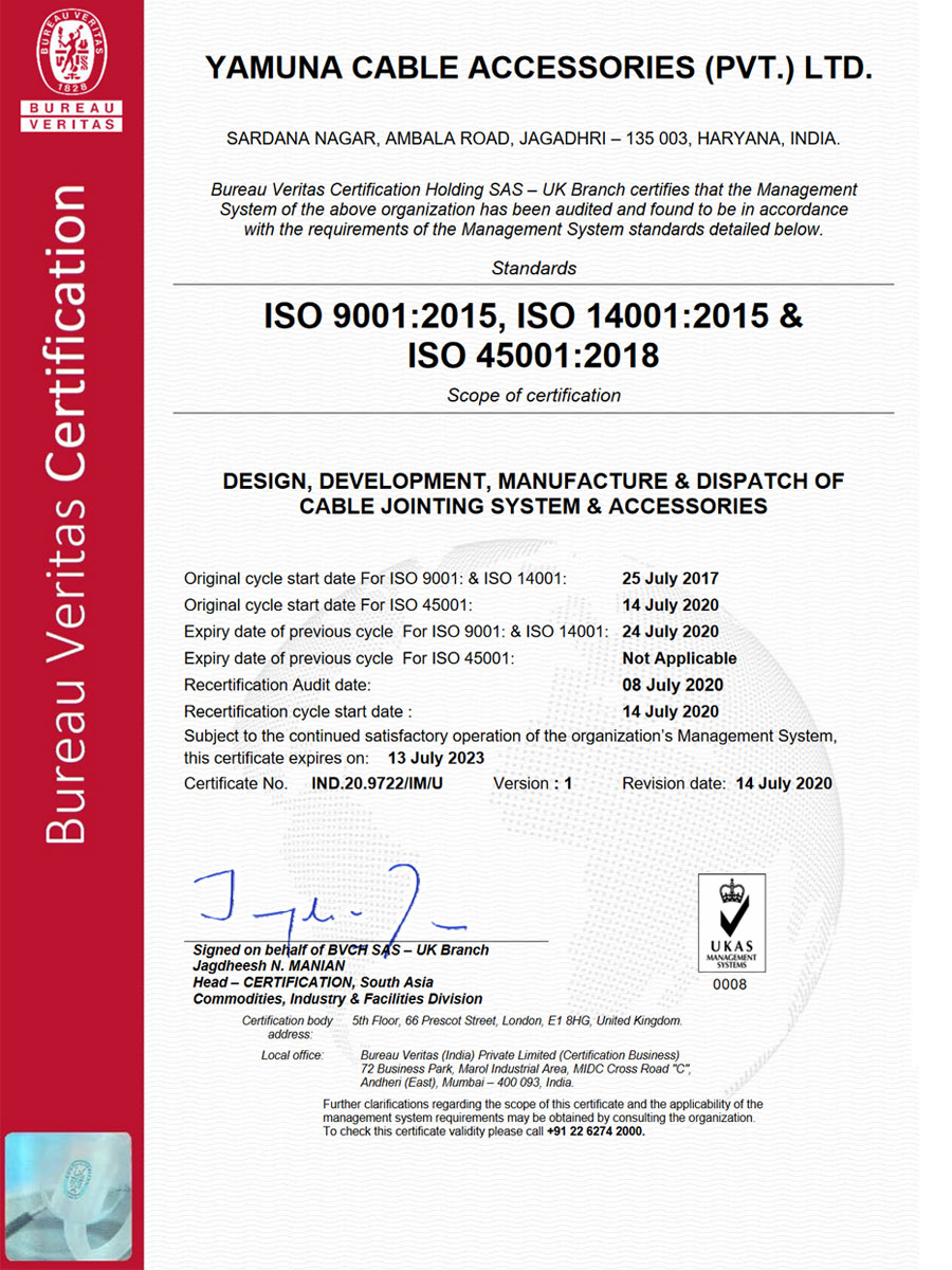 BUREAU VERITAS Certification