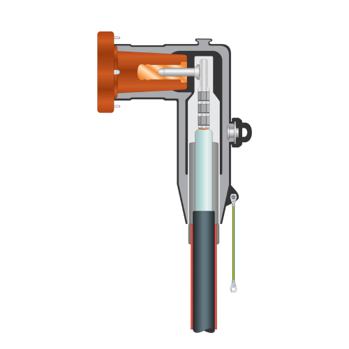 Pre Moulded Elbow Connectors up to 36kV 400A (for Type-B Bushing)